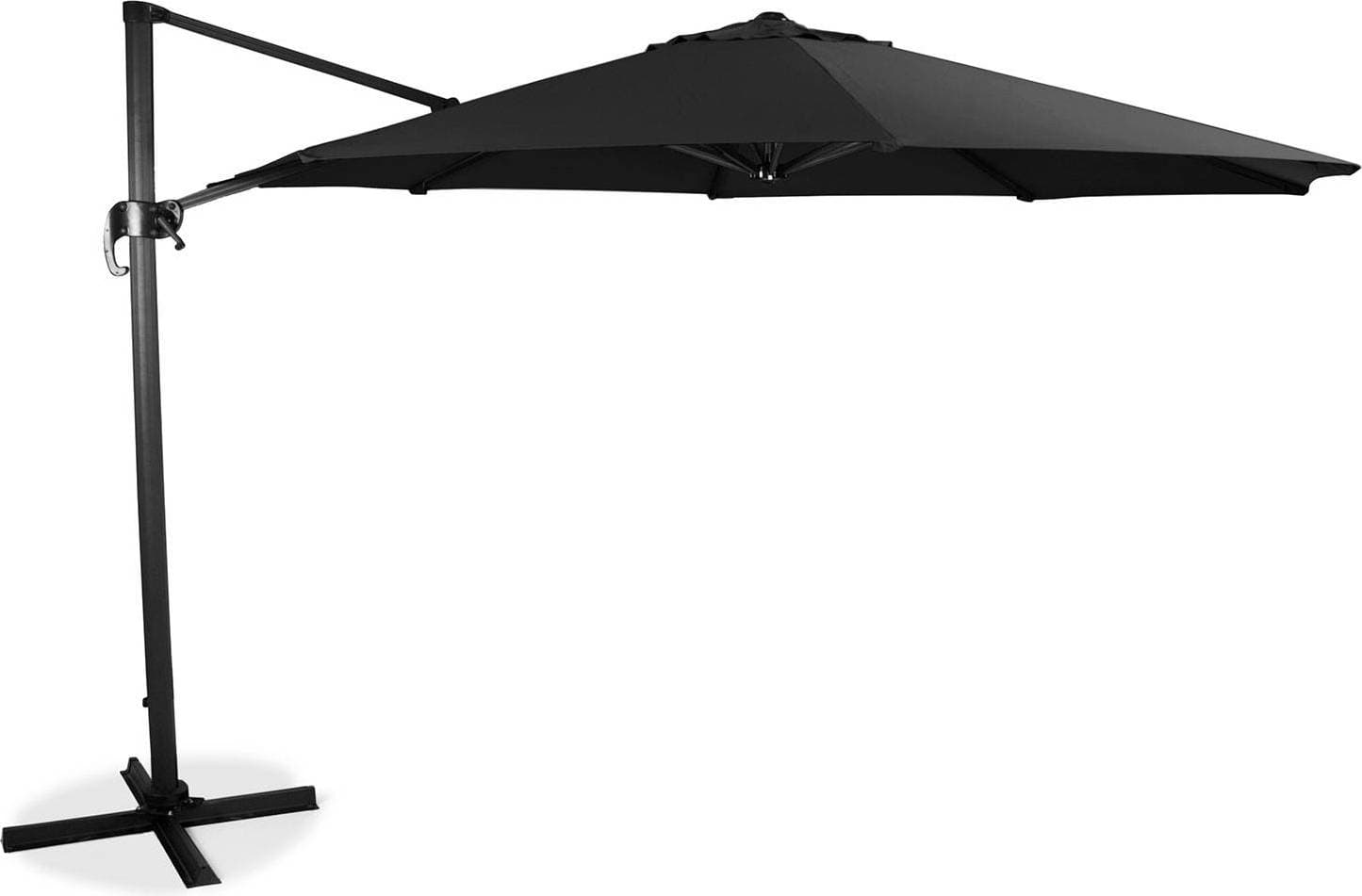 Hillerstorp SideWinder XL Parasol - Black 350cm