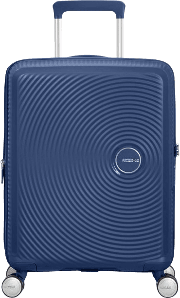 American Tourister Soundbox Spinner Expandable 55cm - Midnight Navy