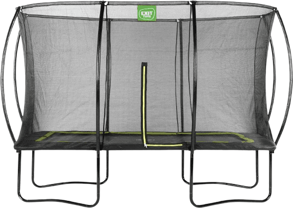 Exit Toys Silhouette Trampoline 244x366cm + Safety Net Black
