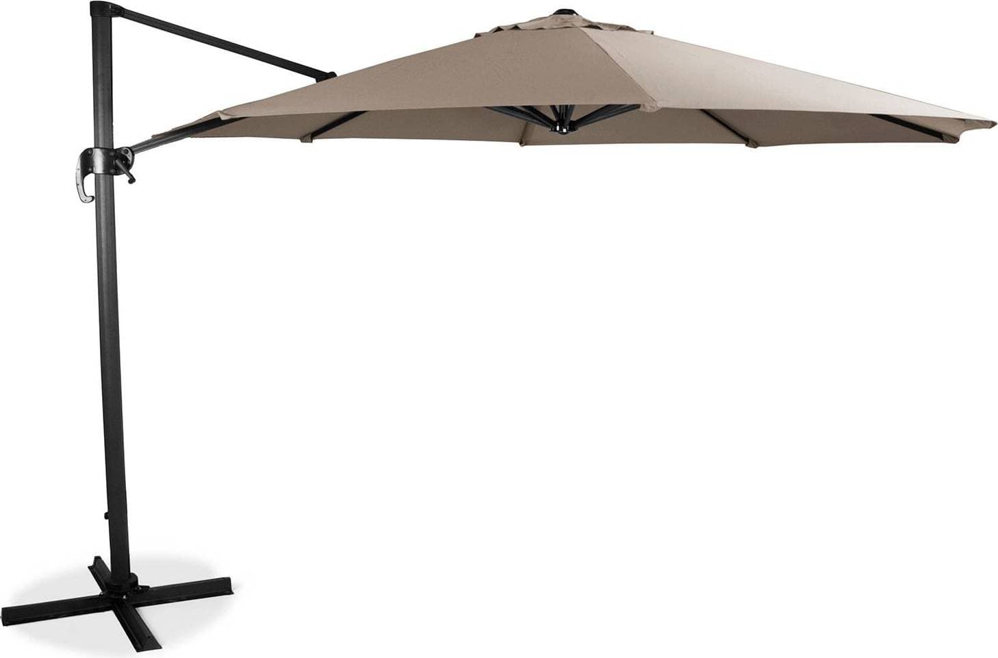 Hillerstorp SideWinder XL Parasol - Beige 350cm