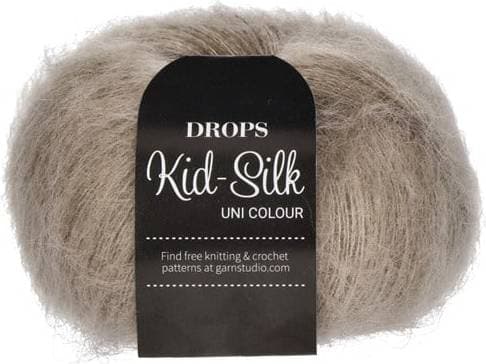 Drops Design Kid Silk Uni Colour Beige 210m