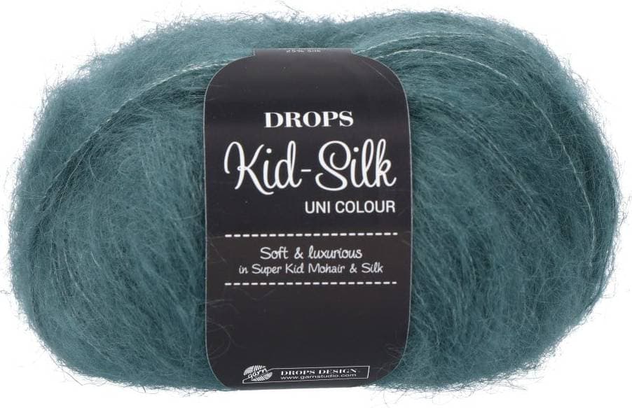 Drops Design Kid Silk Uni Colour North Sea 210m