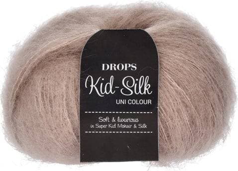 Drops Design Kid Silk Uni Colour Powder 210m
