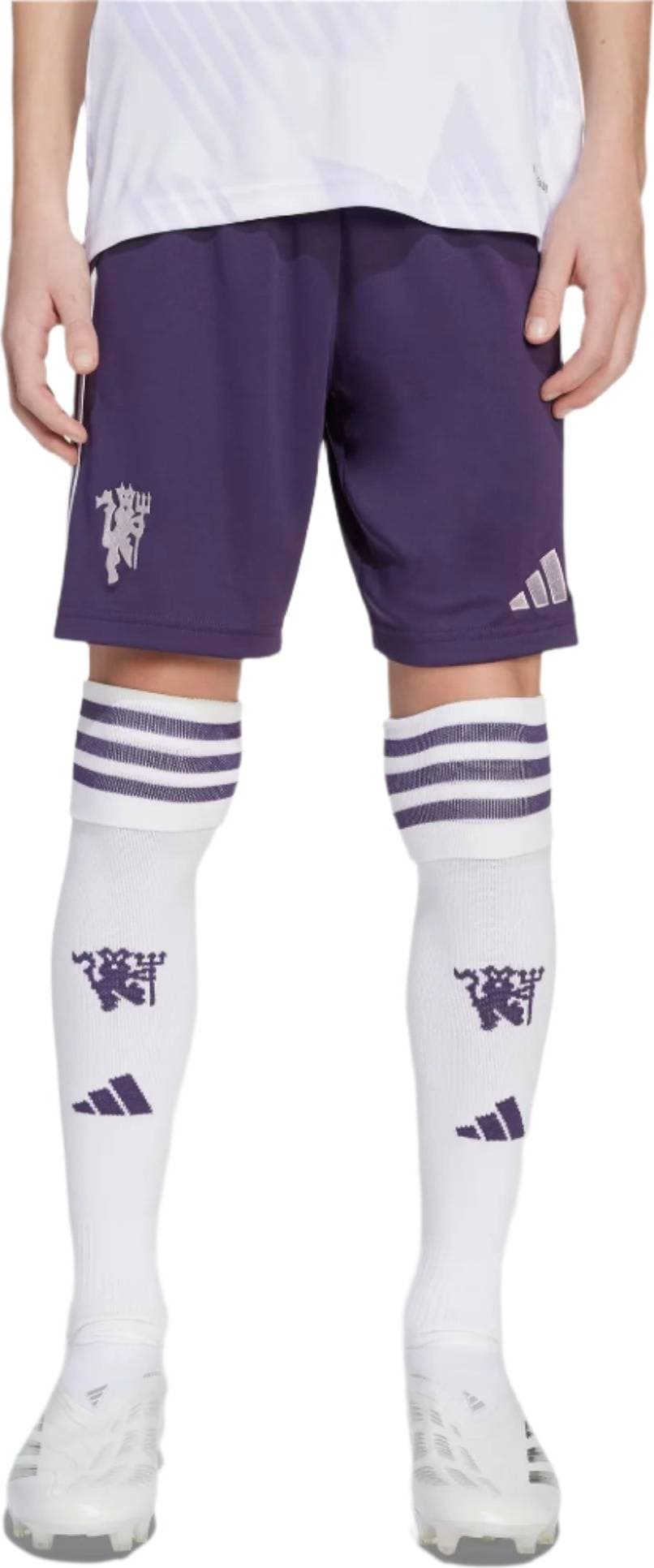adidas Manchester United Bortashorts 2025 26 Barn - Lila