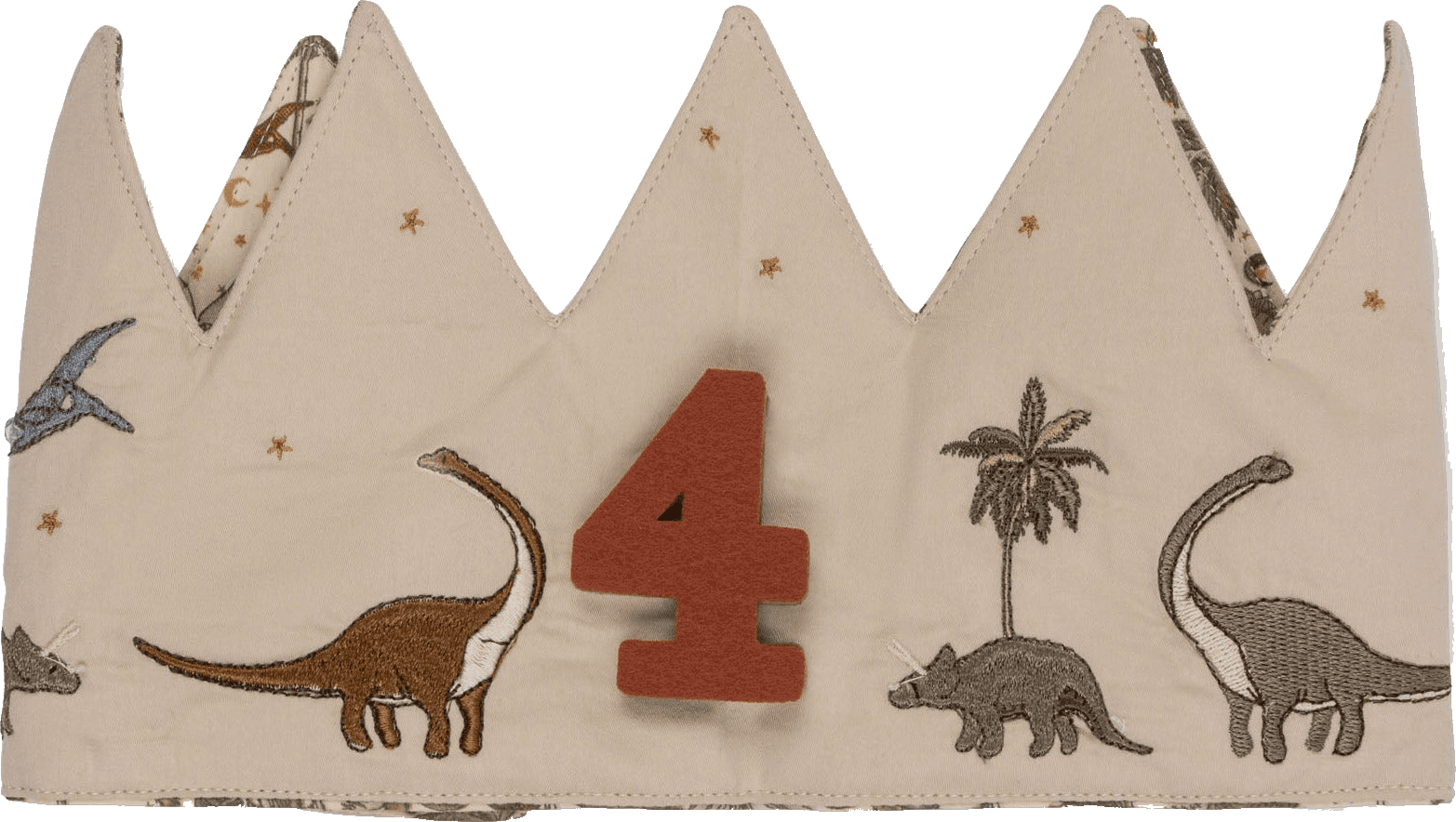 Konges Sløjd Photoprops Dino Birthday Crown