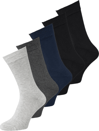 Jack & Jones Basic Bamboo Socks 5-pack - Black