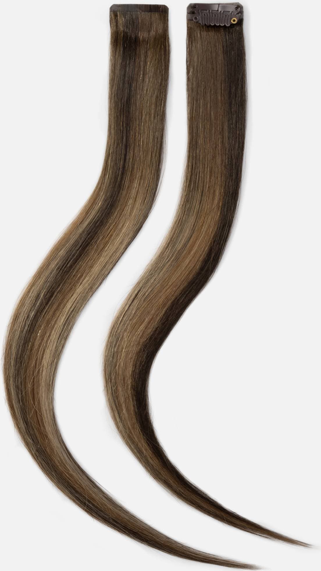 Rapunzel of Sweden Single Invisible Clip-ins Straight 2 Pieces 40 cm