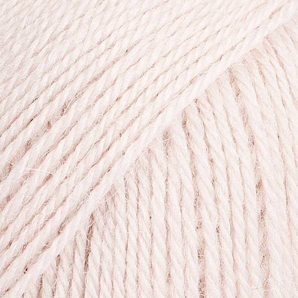 Drops Design Flora Uni Colour White Fog 210m