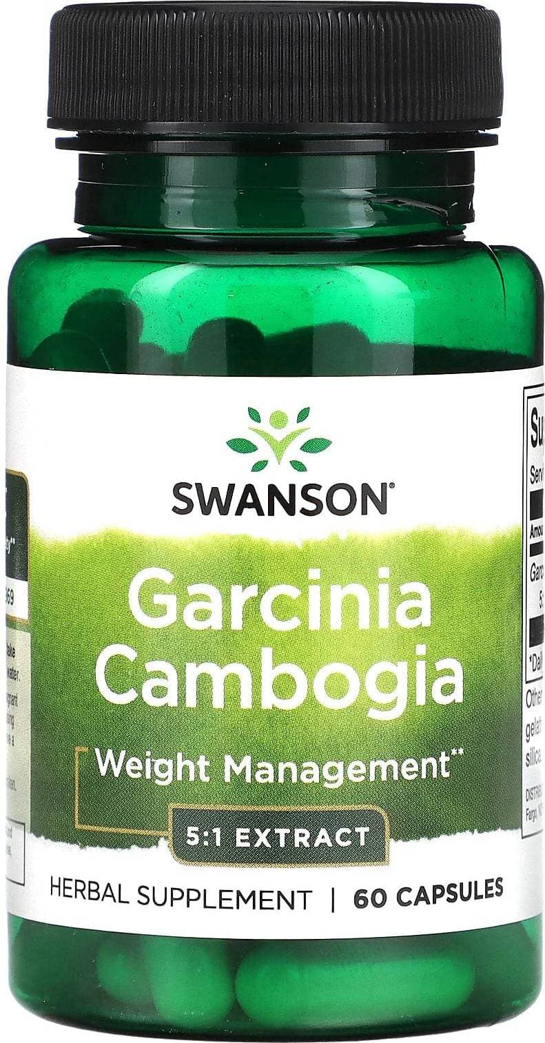 Swanson Garcinia Cambogia 5:1 Extract 80mg 60 st