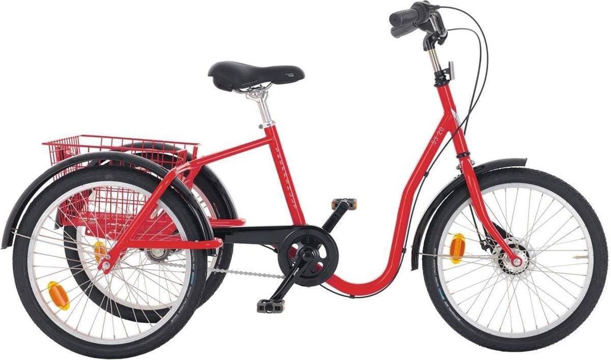 Skeppshult S3 20 Fixed Hub 2022 37cm - Red Metallic Unisex