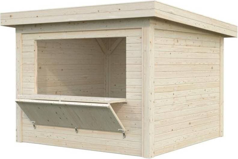Palmako Paviljong Lenna 8.3 m² Set 304 Obehandlad (Byggnadsarea )