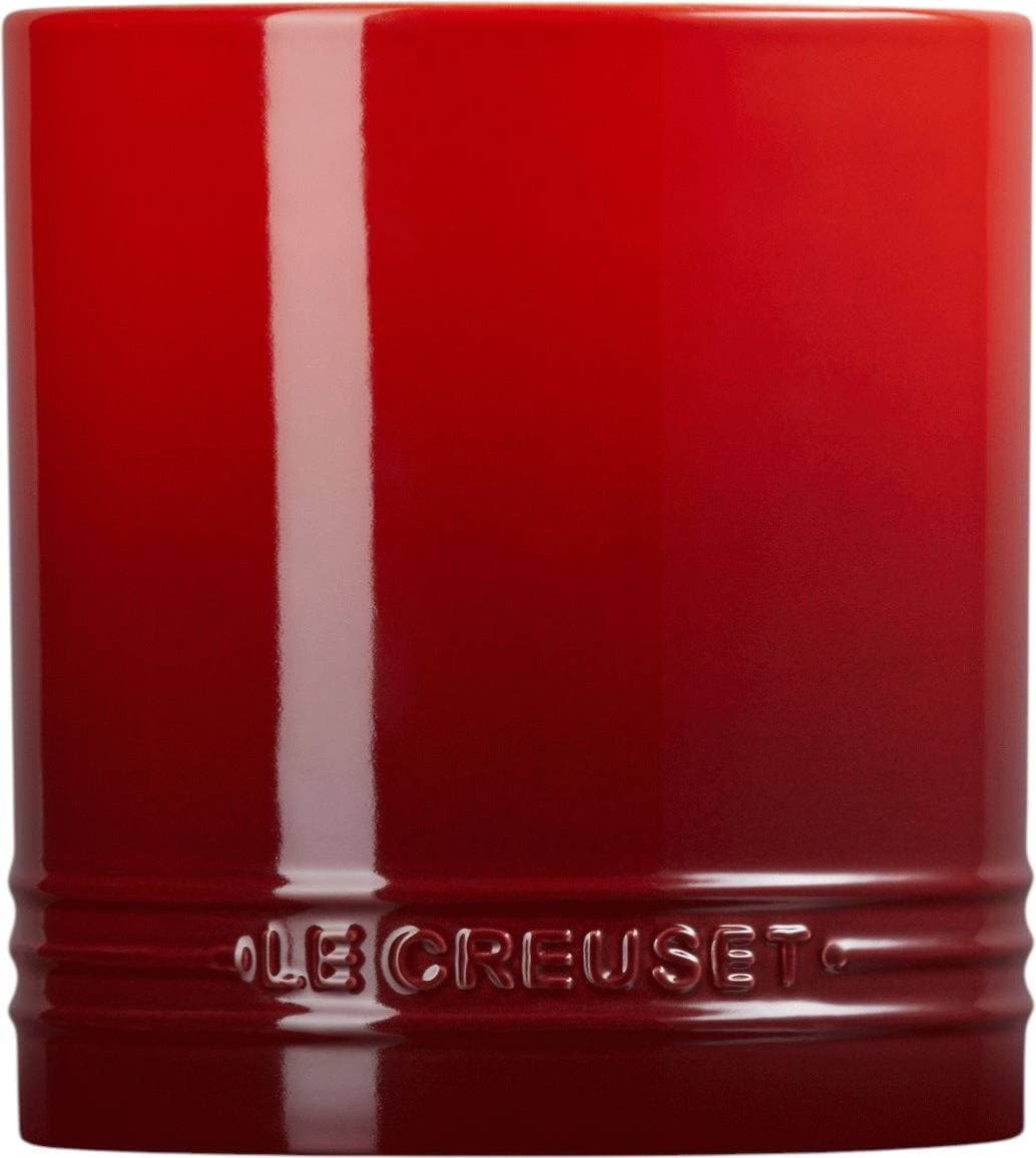 Le Creuset Signature Stengods Bestick Och Redskapskruka 1.1L Röd Bestickhållare