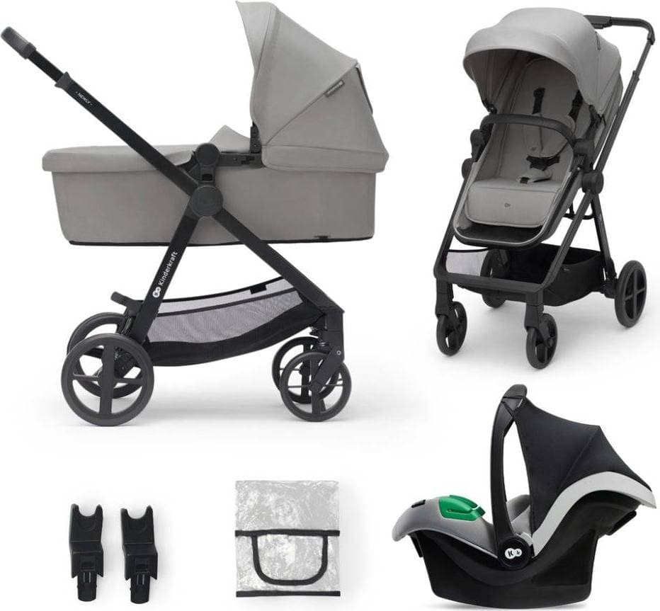 Kinderkraft Newly Moonlight Grey (Duo) (Travel system)