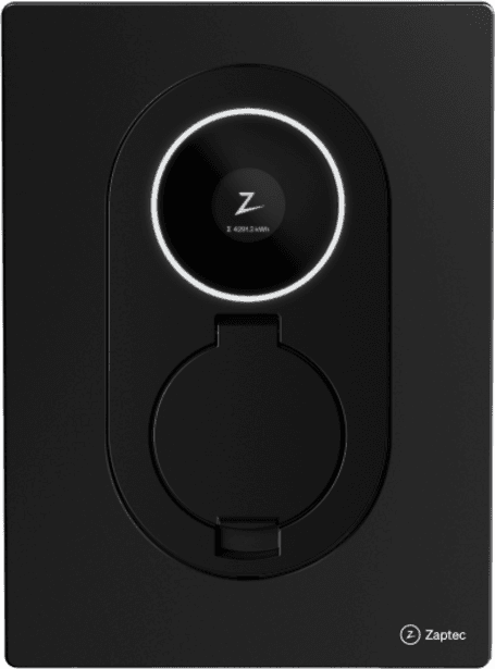 Zaptec Go 22kW - Asfaltsvart 3-fas