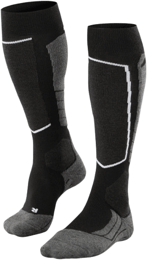 Falke Sk2 Intermediate Wool Men Skiing Knee High socks - Black Mix