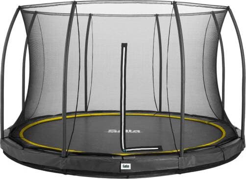 Salta Comfort Edition Ground Trampoline 366cm + Safety Net Black