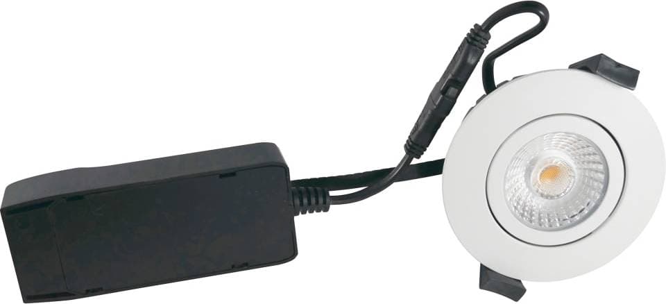 Nordtronic Low Profile ECO Matt White Spotlight