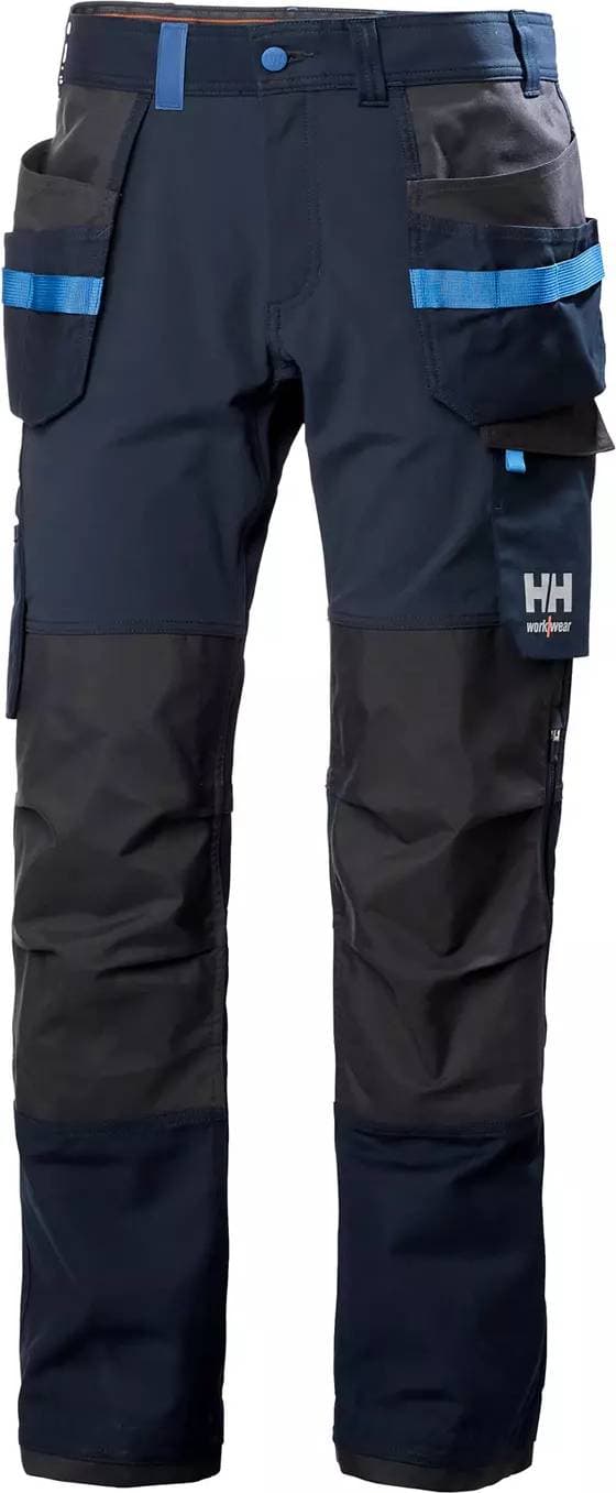 Helly Hansen 77405 Oxford 4X Construction Trousers - Navy/Ebony