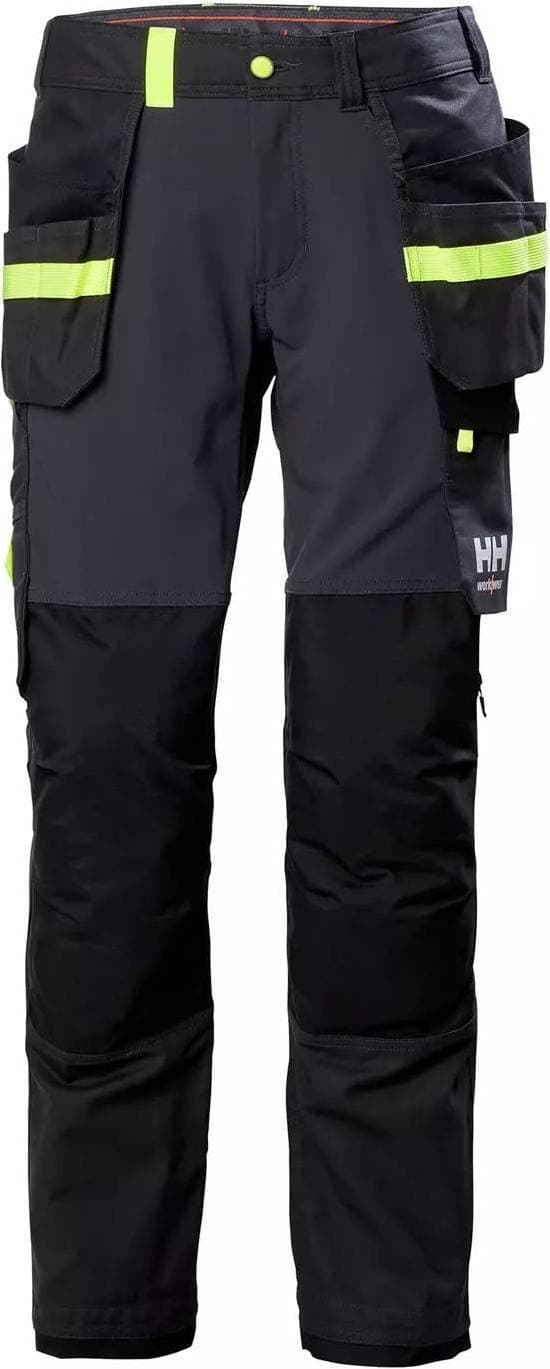 Helly Hansen 77405 Oxford 4X Construction Trousers - Ebony/Black