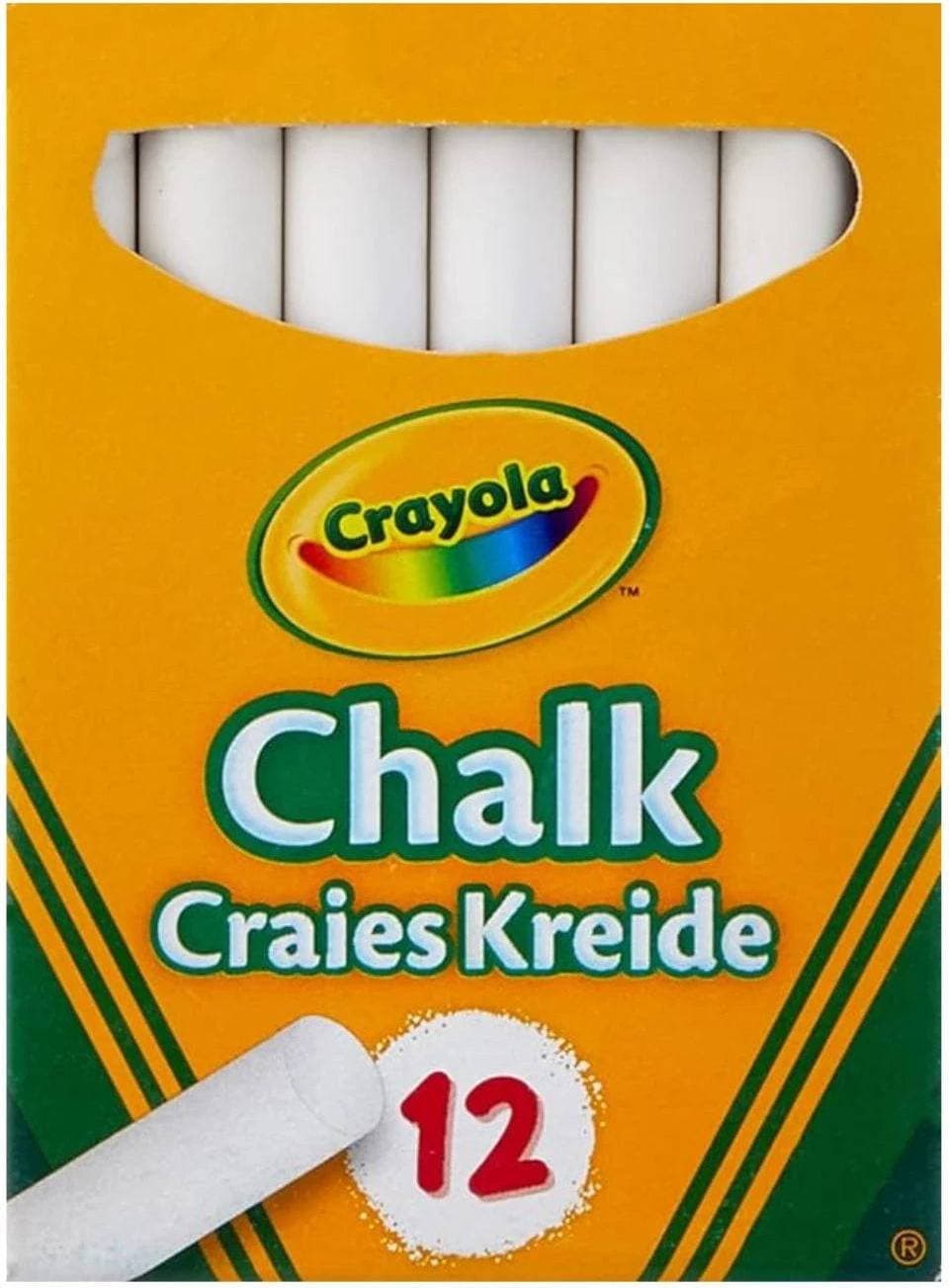 Crayola Anti Dust Chalk Sticks 12pcs