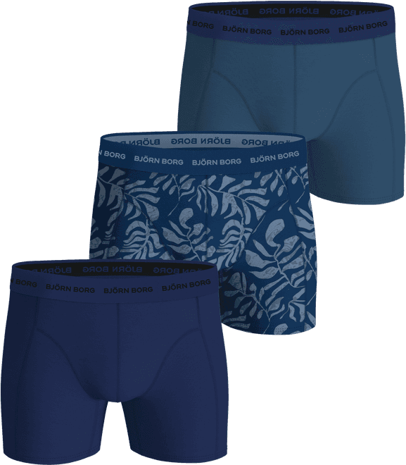 Björn Borg Cotton Stretch Kalsonger Multipack Herr - Blå