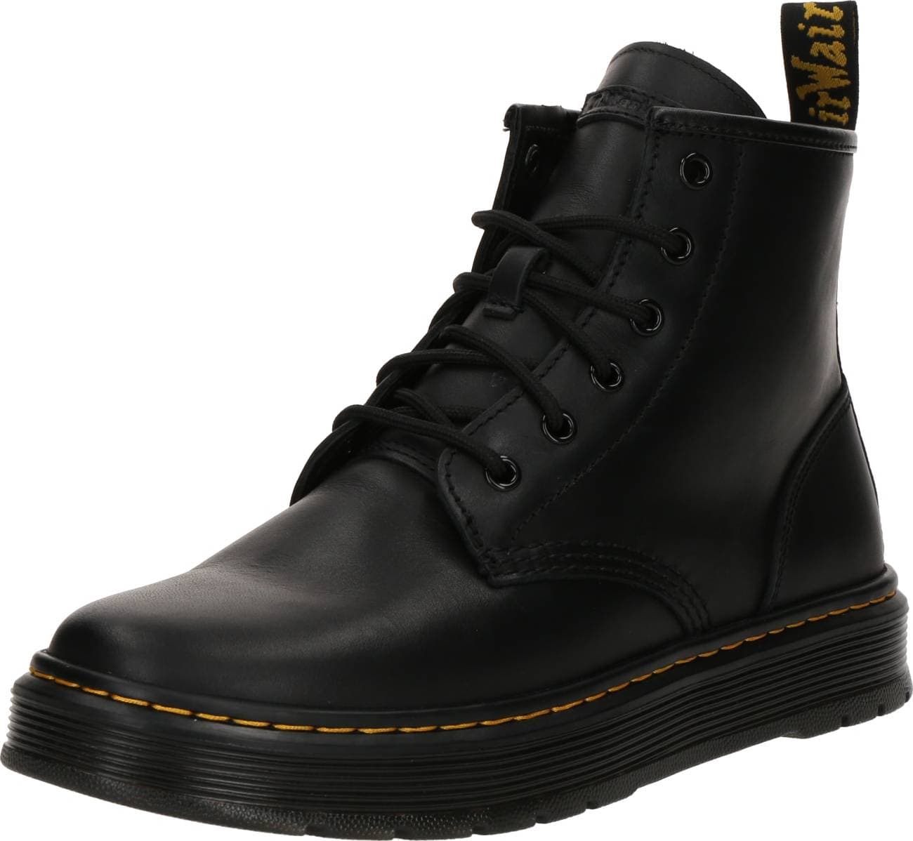 Dr. Martens Brookline Soft Leather Chukka Stiefel - Schwarz