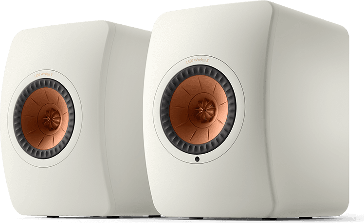 KEF LS50 Wireless II Aktiv Högtalare Matt Vit