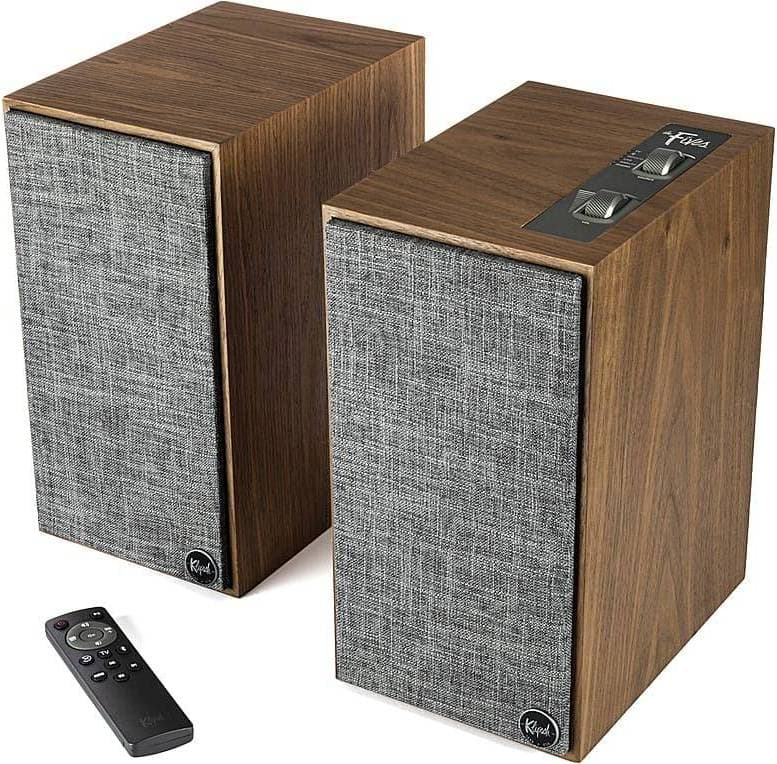 Klipsch The Fives Aktiva Högtalare Valnöt