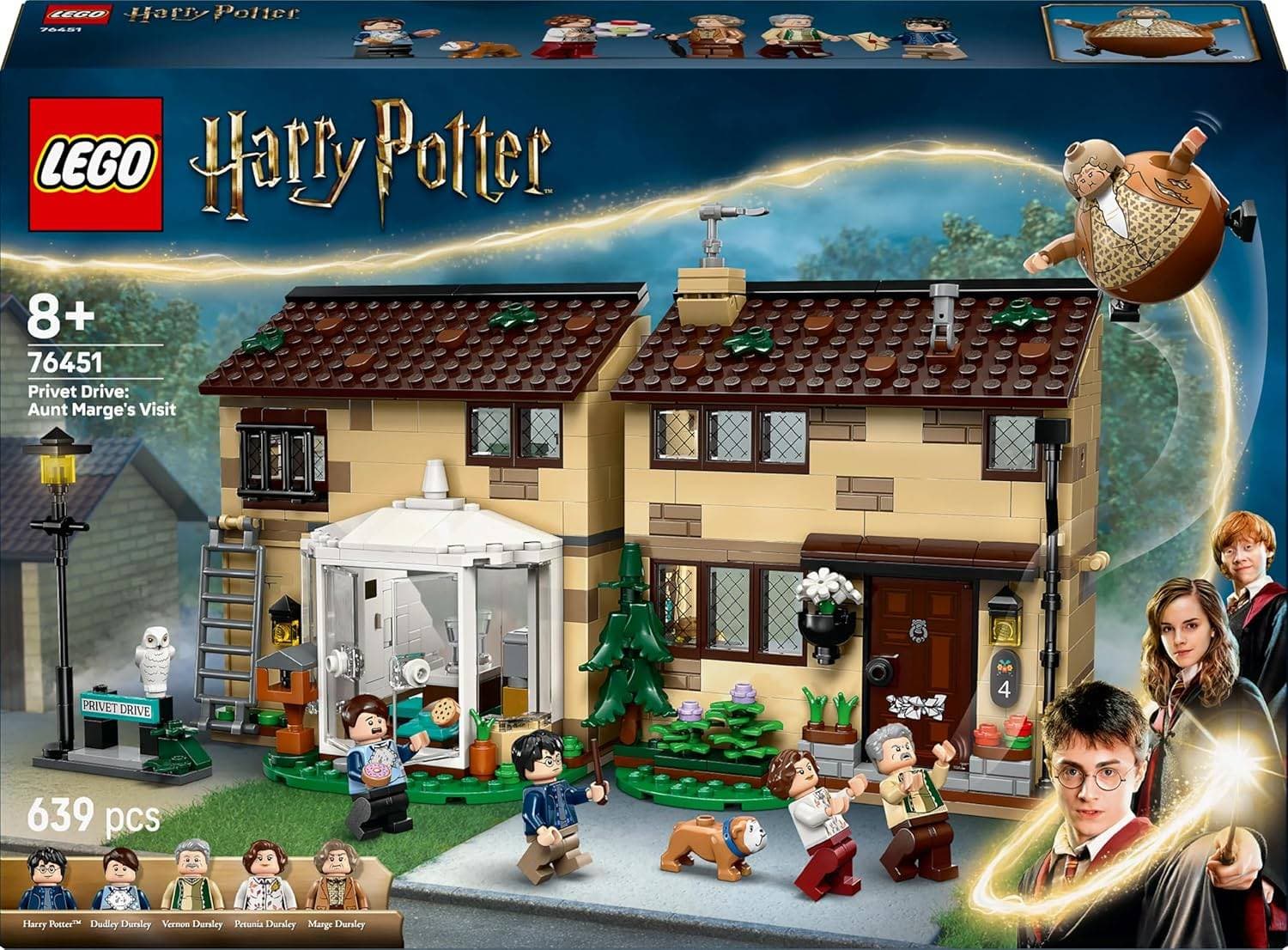 LEGO Harry Potter Privet Drive: Aunt Marges Visit 76451