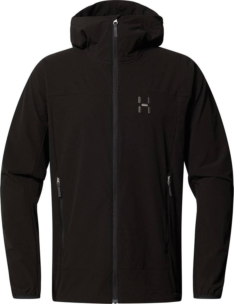 Haglöfs Rosson Softshell Hood Softshelljacka Herr - Svart