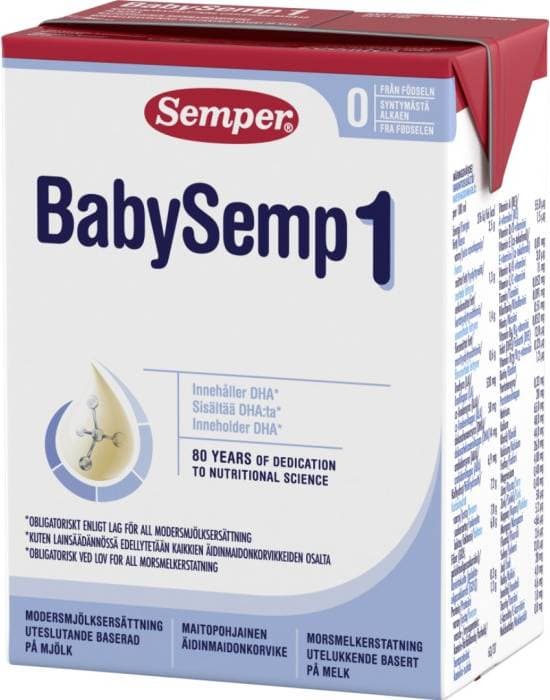 Semper Semper BabySemp 1 Drikkeklar 20cl