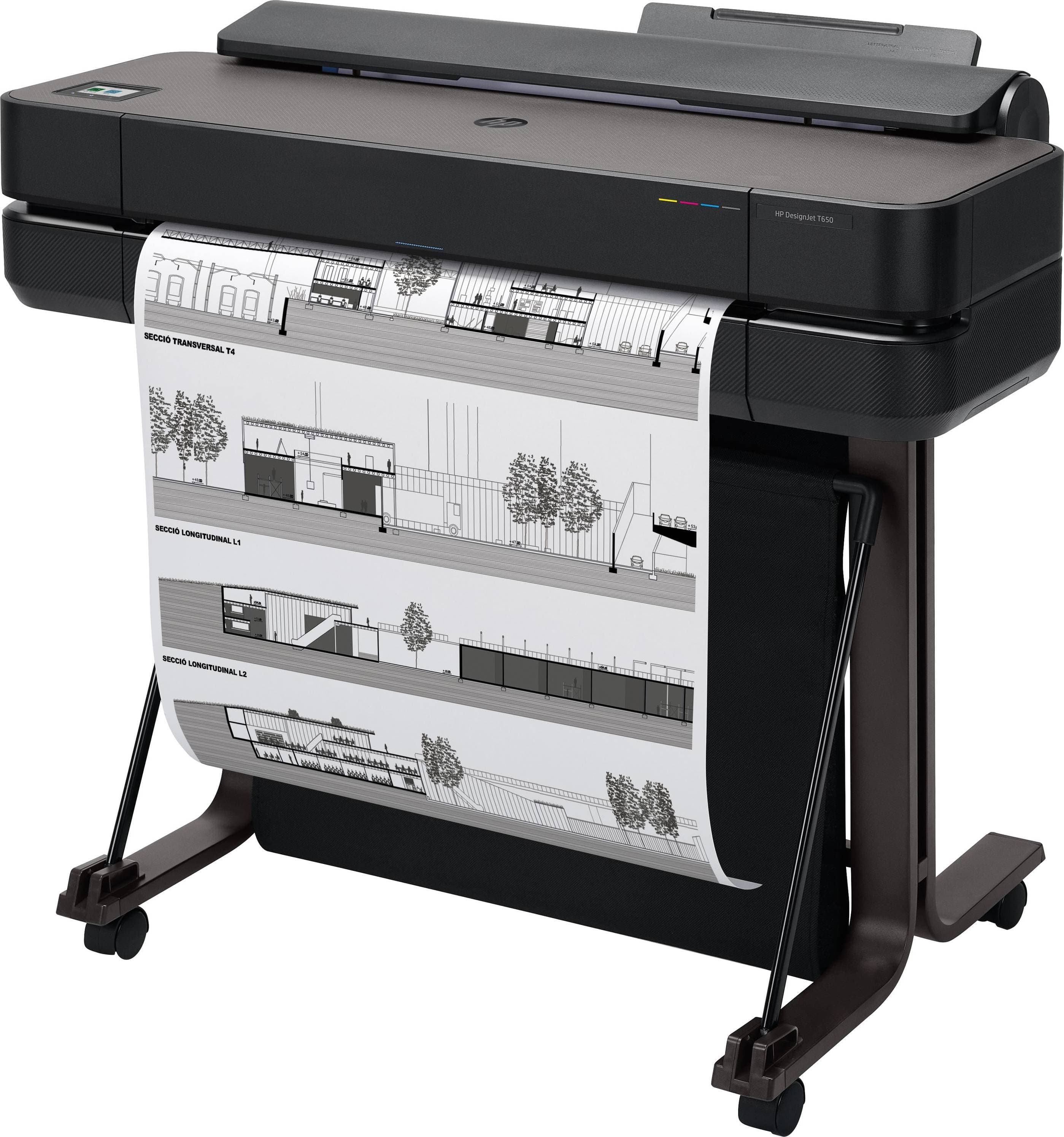 HP DesignJet T650 24 Tum Skrivare