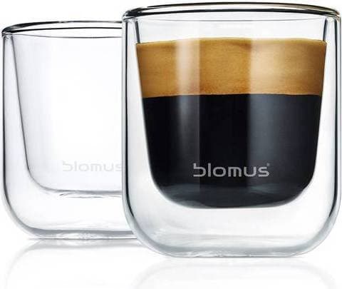 Blomus Thermo Nero Latteglas 8cl 2st