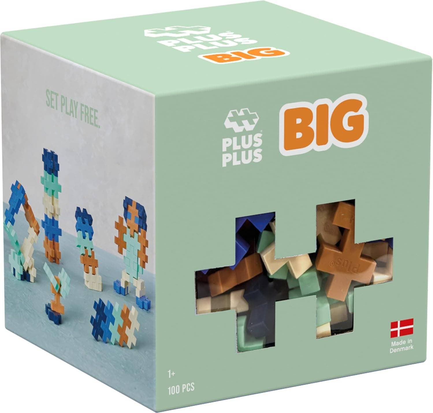 Plus Plus Plus-Plus BIG 100 st. BIG Breeze One Size Plus-Plus Klossar