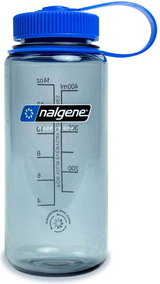 Nalgene Wide Mouth 0.5L Sustain Bottle Grey Vattenflaska 0.5L
