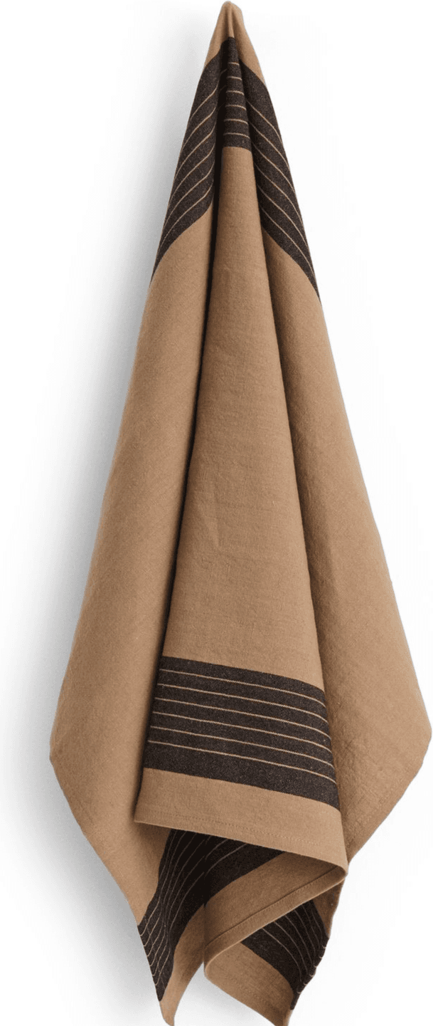 Hay Linear 52x80 cm Mocca Kökshandduk Brun (80x52cm)