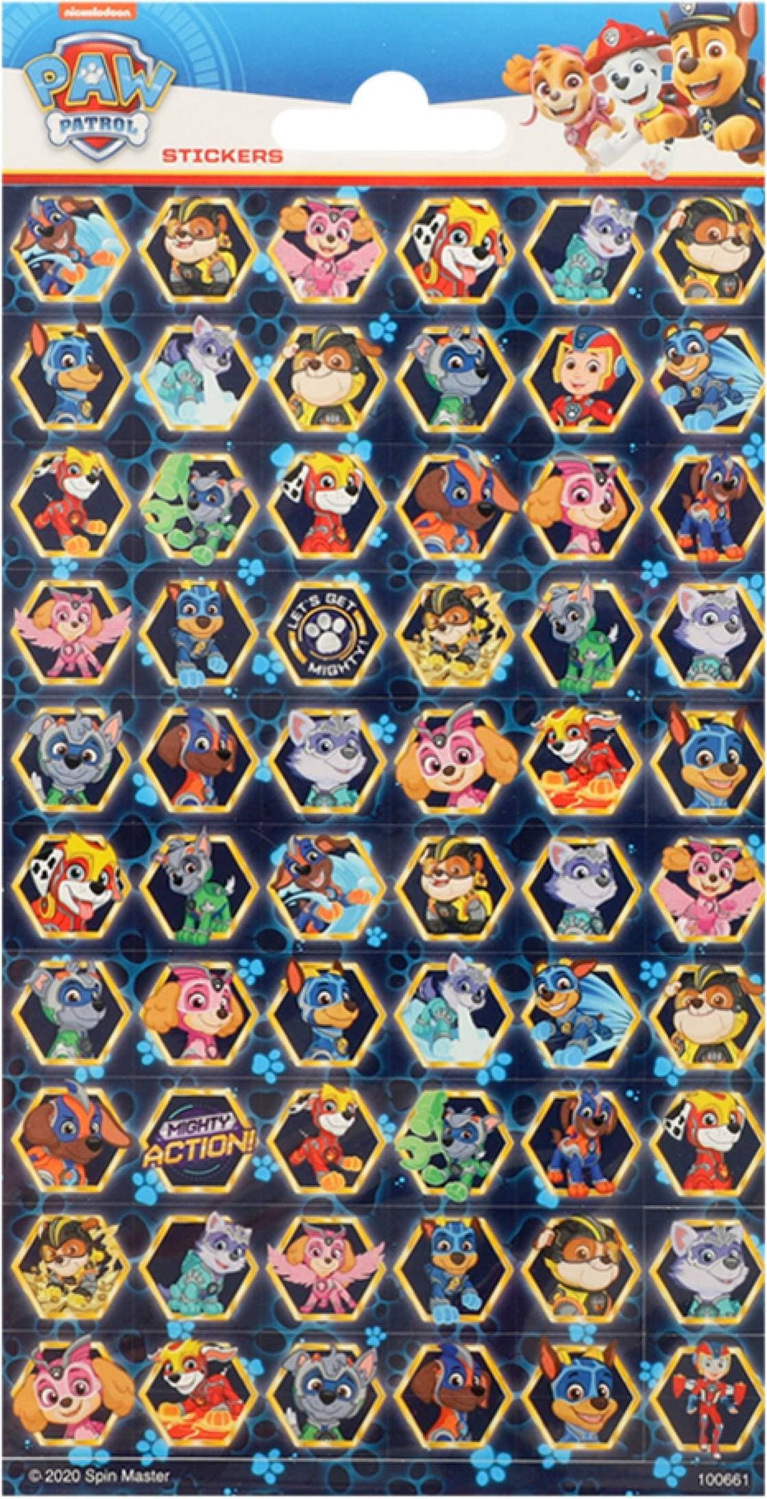 Hisab Joker Stickers PAW Patrol Mighty Pups