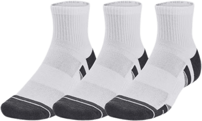 Under Armour Performance Tech Quarter Tennisstrumpor Vit 47.5