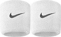 Nike Swoosh Wristband 2-pack - White/Black