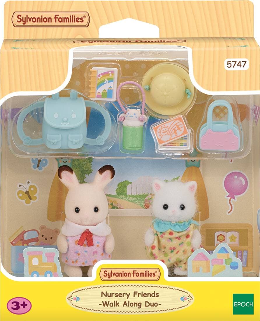 Sylvanian Families – 5747 äventyrsbarn trädgård vänner "solsken" – figurer för dockhus