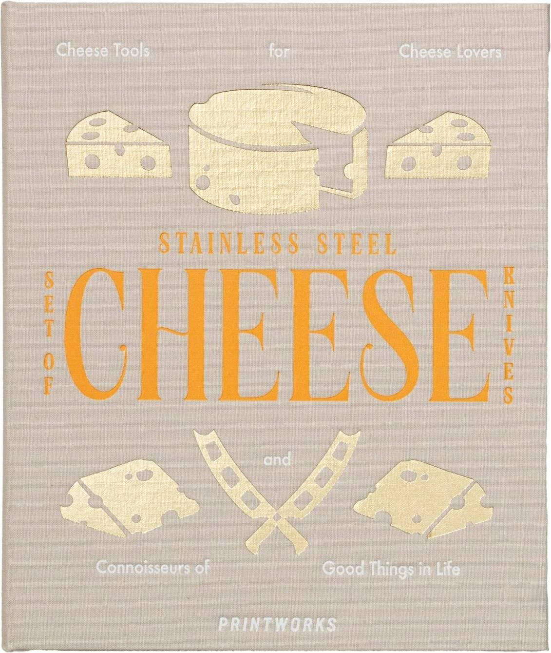 Printworks The Essentials Cheese Ostkniv 22.2cm 3st