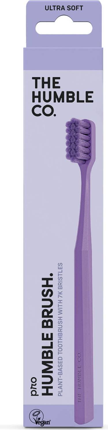 The Humble Co. Växtbaserad Lyxtandborste Pro Ultra Soft Lila