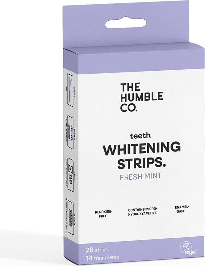 The Humble Co. Mint 28 Whitening Strips Fresh Mint 28 St