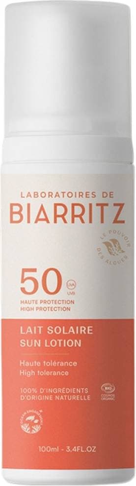 Laboratoires de Biarritz Naturligt Solskydd Kropp SPF50 100 ml