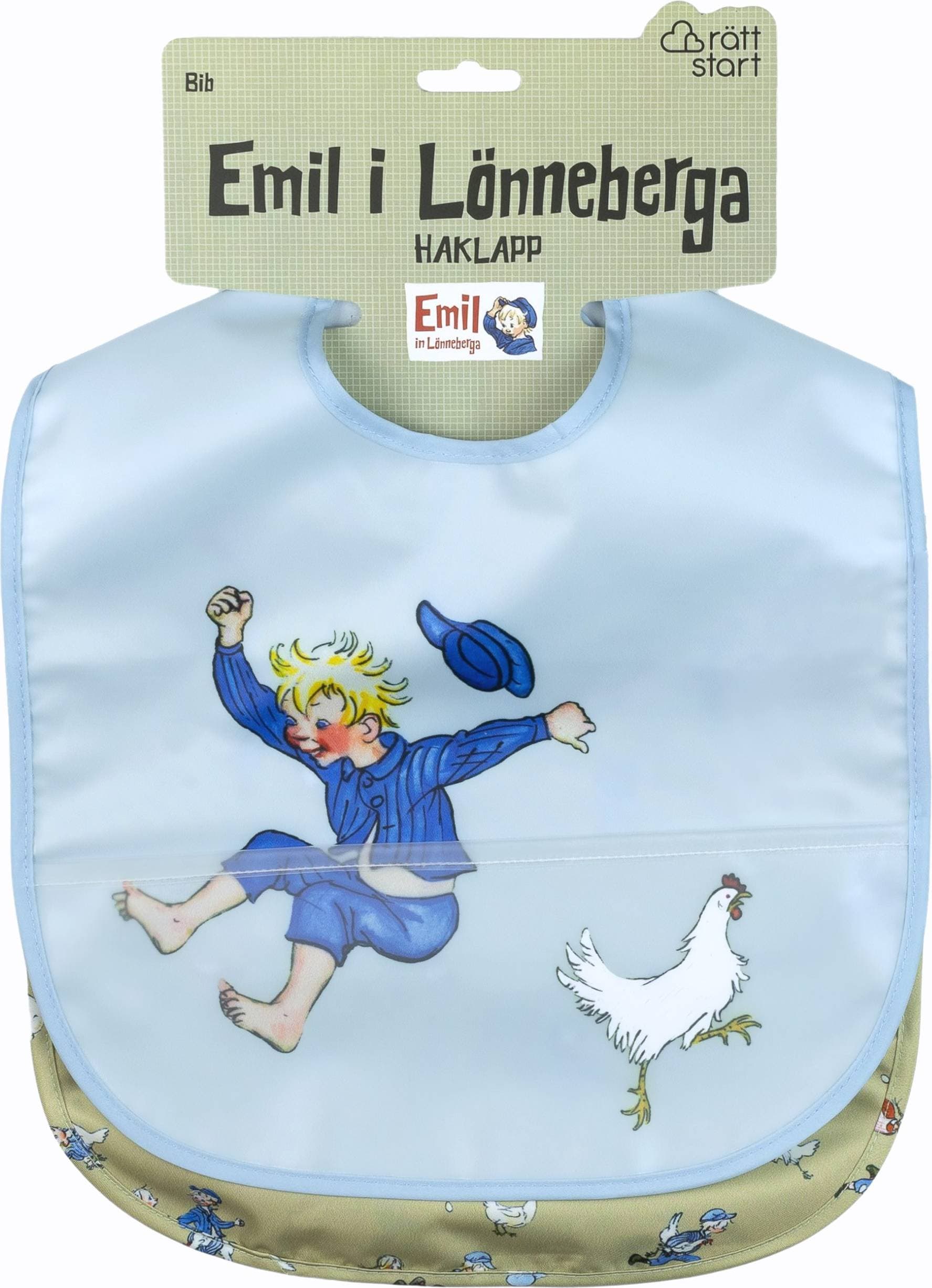Rätt Start haklapp 2-pack, Emil i Lönneberga