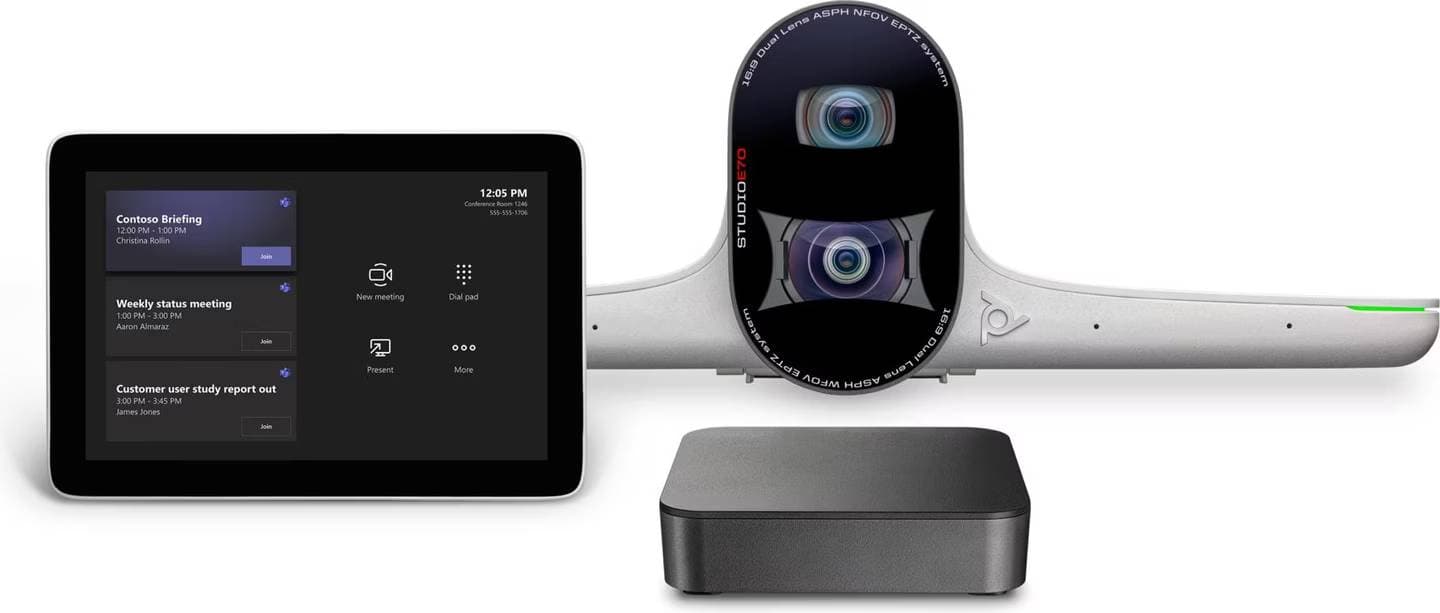 HP Poly Studio E70 Large Room Kit