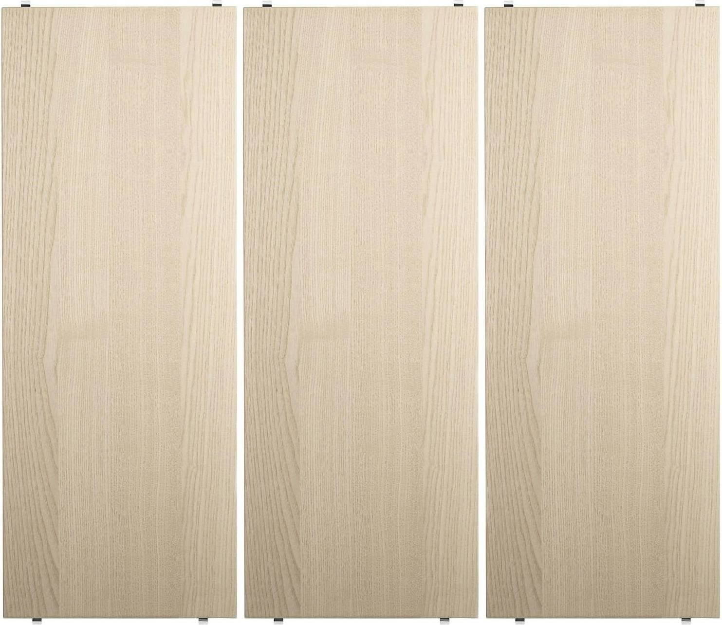 String Hyllplan 58 x 20 cm 3-Pack Beige Hyllsystem 58x2cm 3st