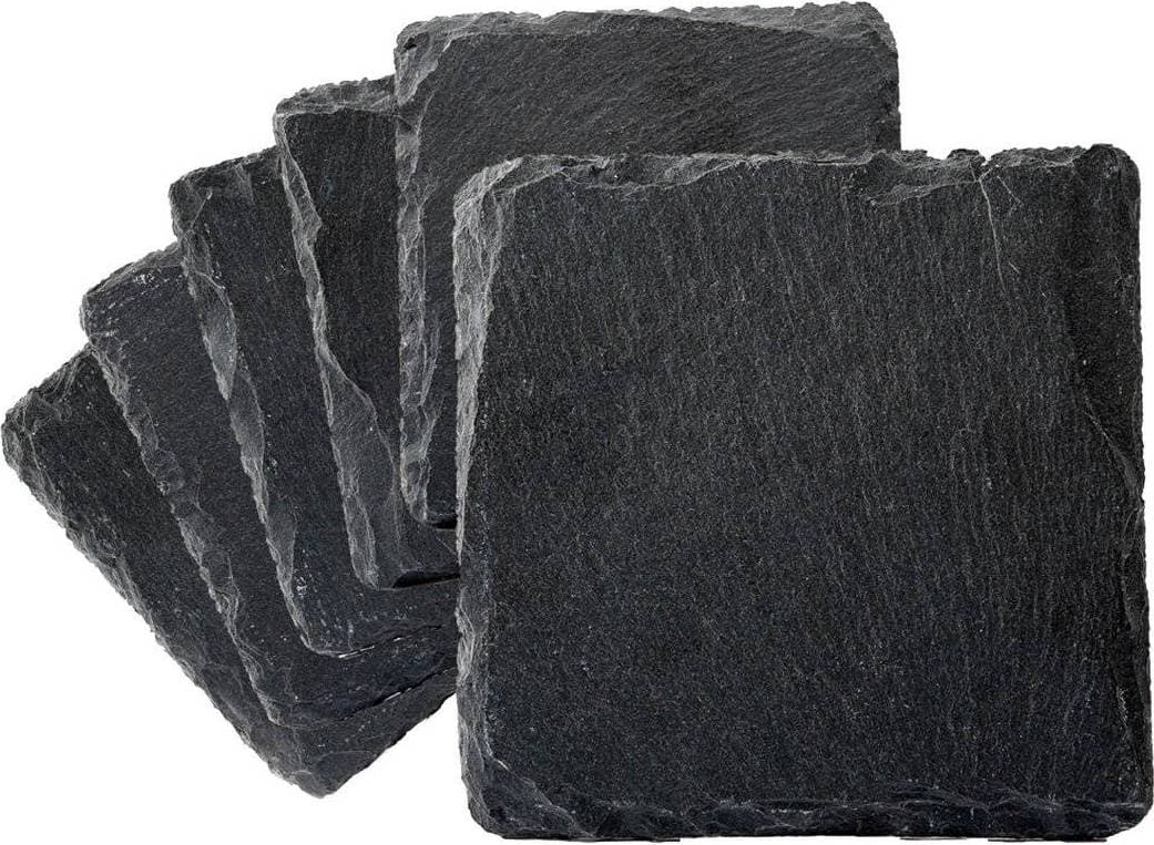 Dorre Slate Glasunderlägg 6st
