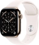 Apple Watch S11 GPS Cell 42mm Gold Titanium Light Blush Sport Band