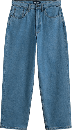 Vans Check-5 Baggy Denim Trousers - Blue